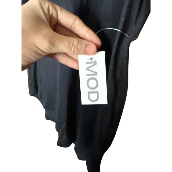 MOD black and white striped tshirt nwt - Picture 2 of 6